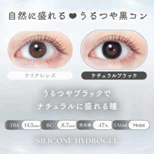 EverColor1month – Natural Black 月拋 每盒2片